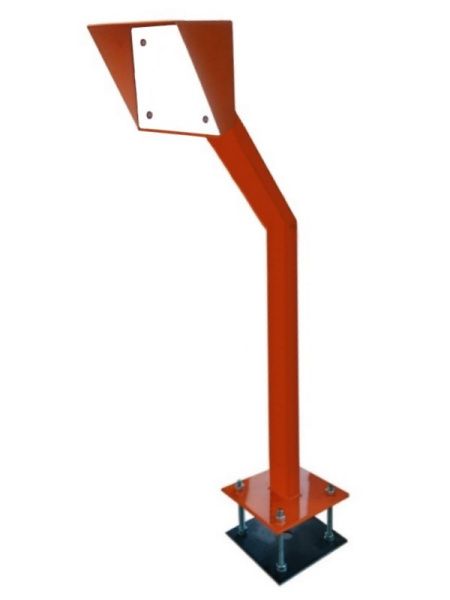 Стойка для считывателя Аякс 150х150 мм, оранжевая, базовая, наклонная Стойка для считывателя Аякс 150х150 мм, оранжевая, базовая, наклонная
