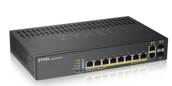 Smart L2 коммутатор PoE+ Zyxel NebulaFlex GS1920-8HPv2, 8xGE PoE+, 2xCombo (SFP/RJ-45), бесшумный (без вентилятора), бюджет PoE 130 Вт Smart L2 коммутатор PoE+ Zyxel NebulaFlex GS1920-8HPv2, 8xGE PoE+, 2xCombo (SFP/RJ-45), бесшумный (без вентилятора), бюджет PoE 130 Вт