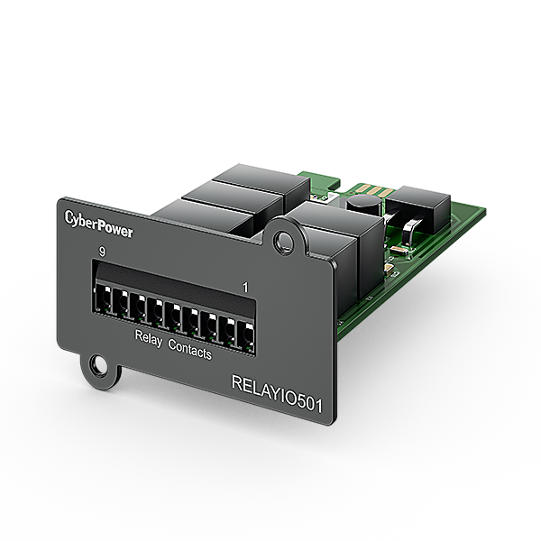 CyberPower Карта сухих контактов CyberPower RELAYIO501 (клеммная колодка) CyberPower Карта сухих контактов CyberPower RELAYIO501 (клеммная колодка)