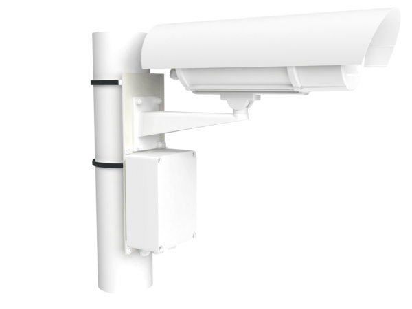 Кронштейн столбового крепления видеокамер КС-1-03 Кронштейн столбового крепления видеокамер КС-1-03