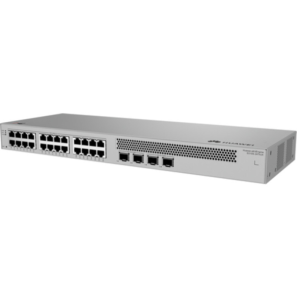 HUAWEI eKit S310S-24T4JX (L2+, 24*10/100/1000BASE-T ports, 2*10GE SFP+ ports, 2*2.5GE SFP ports, built-in AC power, Fanless) HUAWEI eKit S310S-24T4JX (L2+, 24*10/100/1000BASE-T ports, 2*10GE SFP+ ports, 2*2.5GE SFP ports, built-in AC power, Fanless)