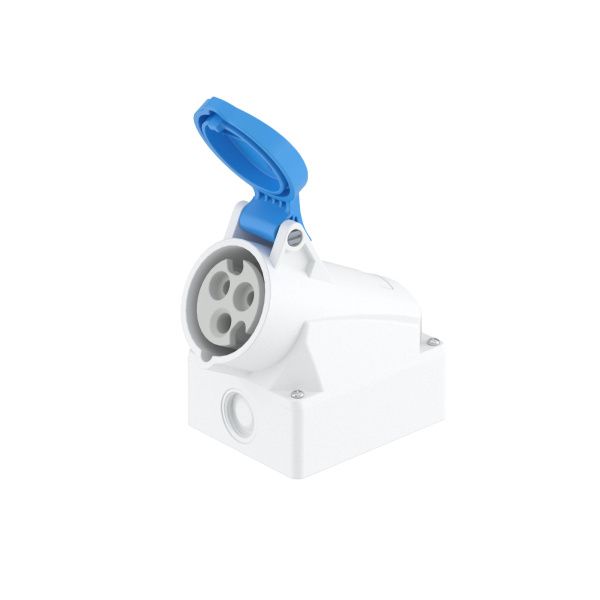 Розетка настенная WS IP44 32A 2P+E 230В Розетка настенная WS IP44 32A 2P+E 230В