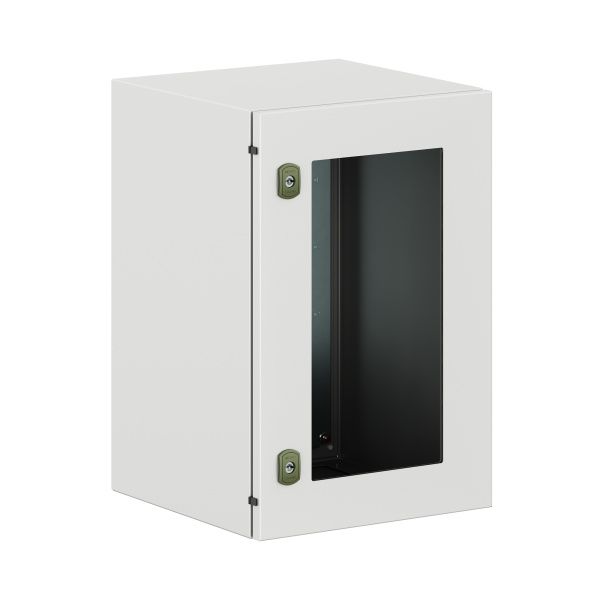 Корпус навесной уличный ST Outdoor с М/П с прозрачной дверью ВxШxГ 600x400x400 мм, IP66 Корпус навесной уличный ST Outdoor с М/П с прозрачной дверью ВxШxГ 600x400x400 мм, IP66