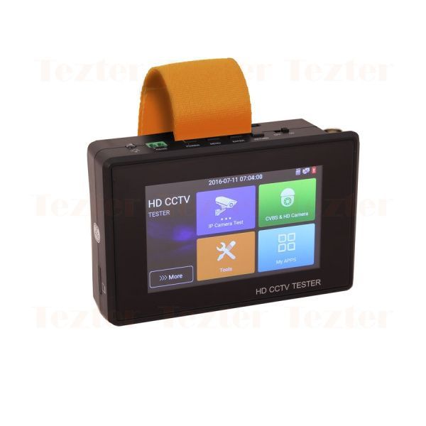 TIP-H-4(Hand) Универсальный 4-дюймовый сенсорный наручный монитор-тестер AHD/CVI/TVI/CVBS и IP-видеосистем TIP-H-4(Hand) Универсальный 4-дюймовый сенсорный наручный монитор-тестер AHD/CVI/TVI/CVBS и IP-видеосистем