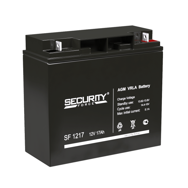 Аккумуляторы для систем безопасности SF 1217 Аккумуляторы для систем безопасности SF 1217