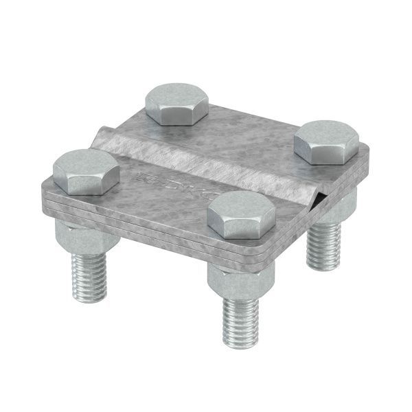 Соединитель пруток - полоса, 57х57 мм Соединитель пруток - полоса, 57х57 мм