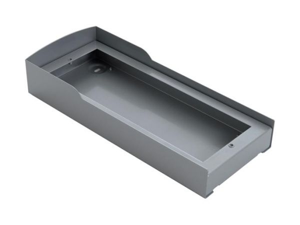 Коробка с козырьком для настенного монтажа вертикальных трехмодульных вызывных панелей MTMSP3M Коробка с козырьком для настенного монтажа вертикальных трехмодульных вызывных панелей MTMSP3M