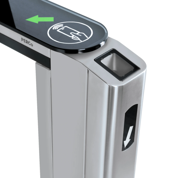 Скоростной проход ST-01 с распашными створками и встроенным сканером штрихкода Скоростной проход ST-01 с распашными створками и встроенным сканером штрихкода