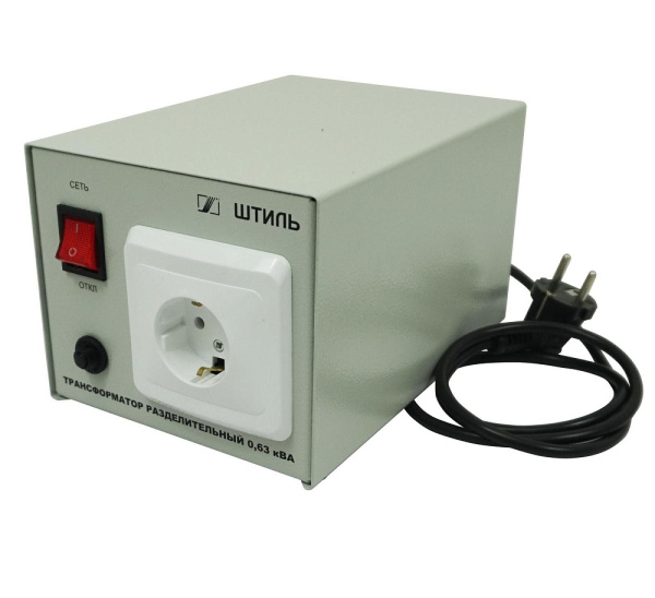 Разделительный трансформатор "Штиль" ОСЗМ Р 220/220-0,63-50 Разделительный трансформатор "Штиль" ОСЗМ Р 220/220-0,63-50
