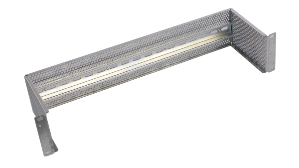 19" панель с DIN-рейкой для установки коммутаторов 19" панель с DIN-рейкой для установки коммутаторов