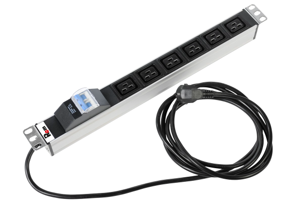 Гор блок розеток Rem-16, 1×16, авт, 6C19, 19", шнур 3м Гор блок розеток Rem-16, 1×16, авт, 6C19, 19", шнур 3м