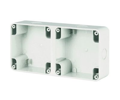 Коробка для настенной установки на 2 поста Коробка для настенной установки на 2 поста