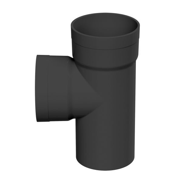 Тройник для двустенных труб, 90 град., полипропилен, д.200мм Тройник для двустенных труб, 90 град., полипропилен, д.200мм