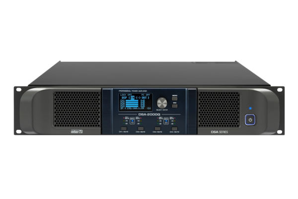 Цифровой усилитель мощности с интерфейсом Dante DSA-2000Q Цифровой усилитель мощности с интерфейсом Dante DSA-2000Q