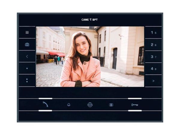 Абонентское устройство hands-free с цв. 7’’ дисплеем FUTURA X2 BK Абонентское устройство hands-free с цв. 7’’ дисплеем FUTURA X2 BK