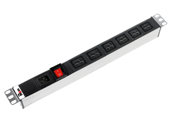 Гор блок розеток Rem-16, 1×16, выкл, 6C19, 19", вход C20 Гор блок розеток Rem-16, 1×16, выкл, 6C19, 19", вход C20