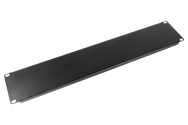 Фальшпанель в шкаф 19" 2U, цвет черный Фальшпанель в шкаф 19" 2U, цвет черный
