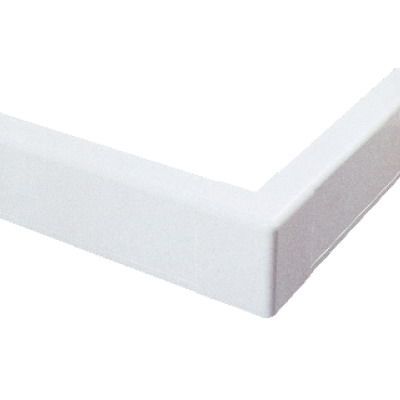 Внешний угол для плинтусного короба 100х40 мм белый Внешний угол для плинтусного короба 100х40 мм белый