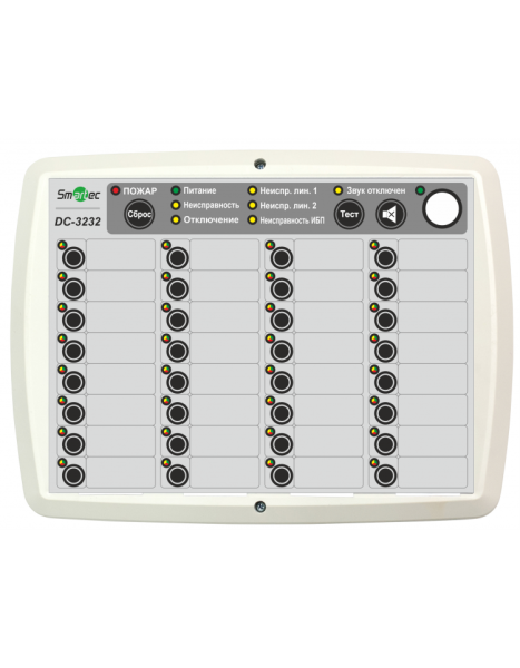 Блок индикации и управления DC-3232 Исп. DC-3232-BOX Блок индикации и управления DC-3232 Исп. DC-3232-BOX