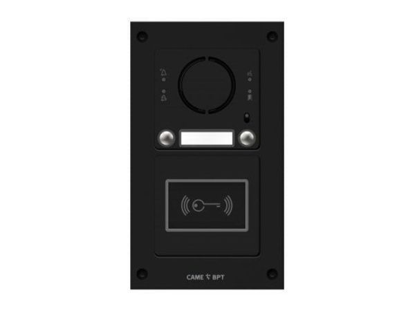 Вызывная вандалозащитная IP-аудиопанель MTM VR с 2 кнопками и считывателем MKITAIP-22RV Вызывная вандалозащитная IP-аудиопанель MTM VR с 2 кнопками и считывателем MKITAIP-22RV