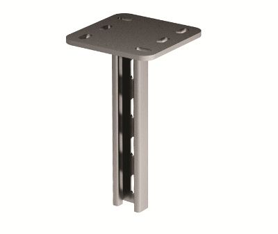 Вертикальный подвес одиночный 41х21, L1600 мм, горячеоцинкованный Вертикальный подвес одиночный 41х21, L1600 мм, горячеоцинкованный