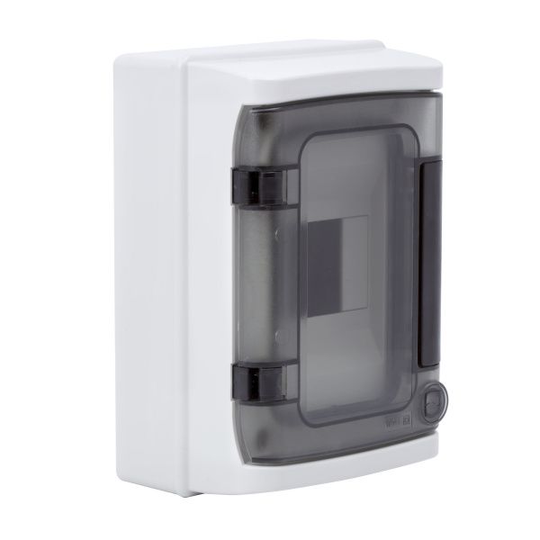 Щиток настен. с дверцей, 4 мод.,IP65 Щиток настен. с дверцей, 4 мод.,IP65