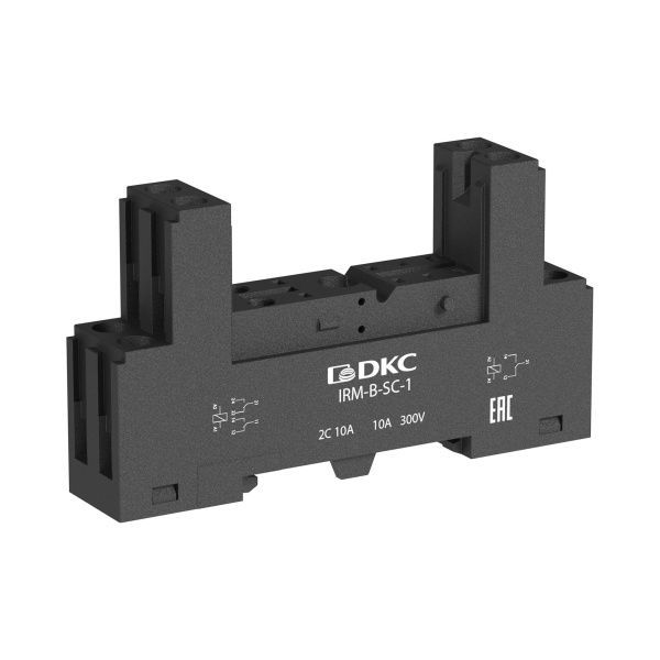 Колодка с винтовыми клеммами 2-ух уровневая для реле серии IRM Колодка с винтовыми клеммами 2-ух уровневая для реле серии IRM