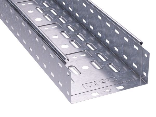 Лоток перфорированный 200х100 L 3000, цинк-ламельный Лоток перфорированный 200х100 L 3000, цинк-ламельный