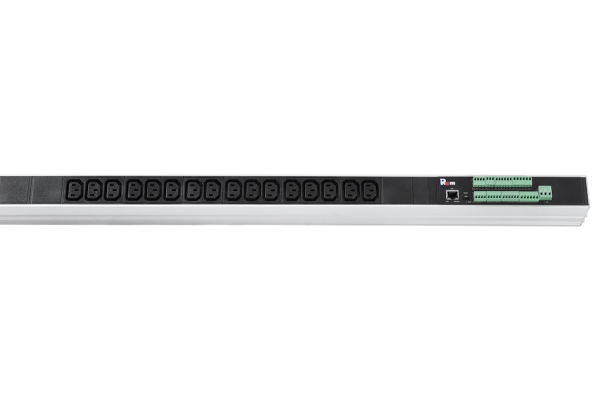 Верт блок розеток Rem-2MC, монит, измер, управл, 3×16A, 36C13, 1820мм, шнур 3м IEC309 Верт блок розеток Rem-2MC, монит, измер, управл, 3×16A, 36C13, 1820мм, шнур 3м IEC309
