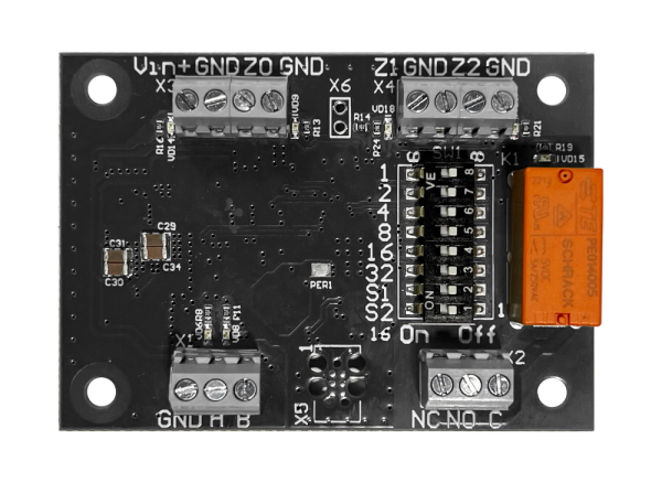 OSDP-модуль с 3 входами и 1 релейным выходом для защищенного управления точкой доступа AAM-SIO OSDP-модуль с 3 входами и 1 релейным выходом для защищенного управления точкой доступа AAM-SIO