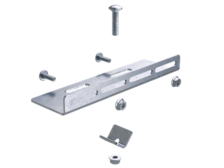 Крепление к строительной балке, цинк-лам. Крепление к строительной балке, цинк-лам.
