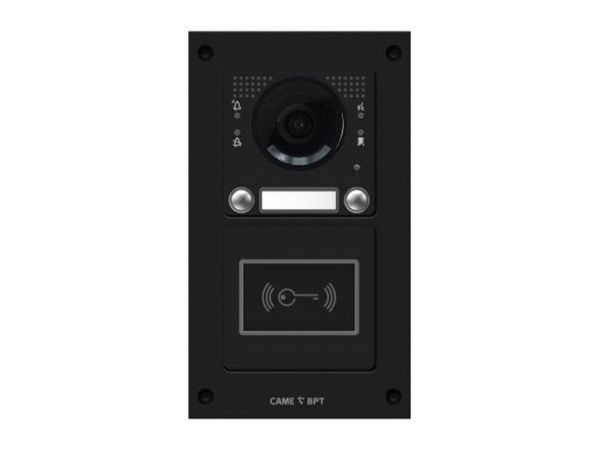 Вызывная вандалозащитная видеопанель MTM VR с 2 кнопками MKITVX1-22R Вызывная вандалозащитная видеопанель MTM VR с 2 кнопками MKITVX1-22R