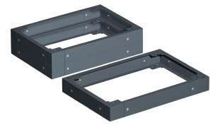 Цоколь для угловых секций CQE, 500 x 500 x 200мм RAM block Цоколь для угловых секций CQE, 500 x 500 x 200мм RAM block