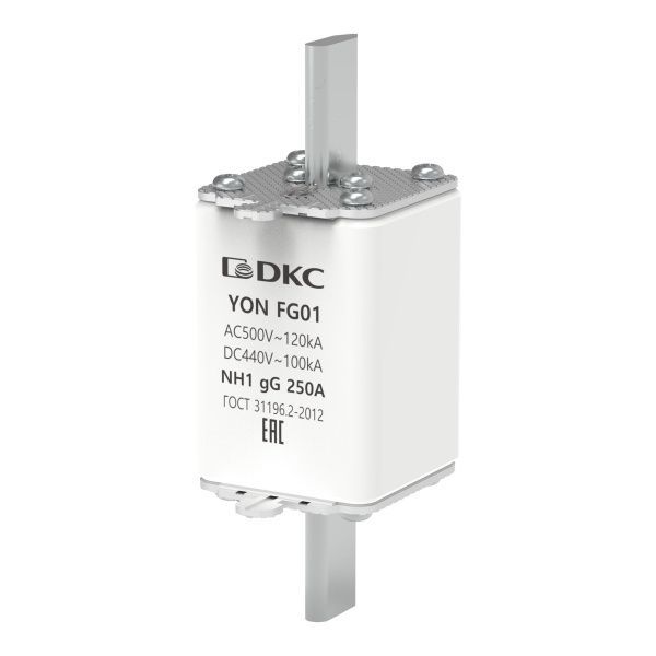 Предохранитель YON ножевого типа FG1 с одинарной индикацией 250А Предохранитель YON ножевого типа FG1 с одинарной индикацией 250А