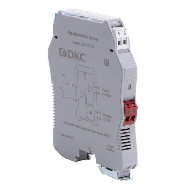 Преобразователь сигнала DSI, 1 вход TC тип T, 1 выход 4…20 мА Преобразователь сигнала DSI, 1 вход TC тип T, 1 выход 4…20 мА