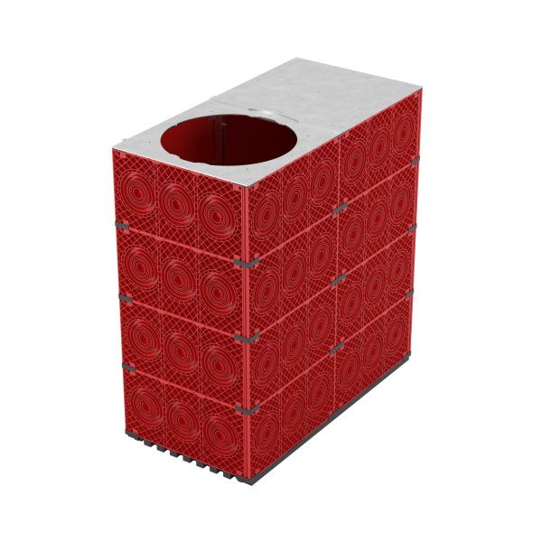 Колодец пластиковый для кабельной канализации 1500х750х1500 под разгрузочную плиту Колодец пластиковый для кабельной канализации 1500х750х1500 под разгрузочную плиту