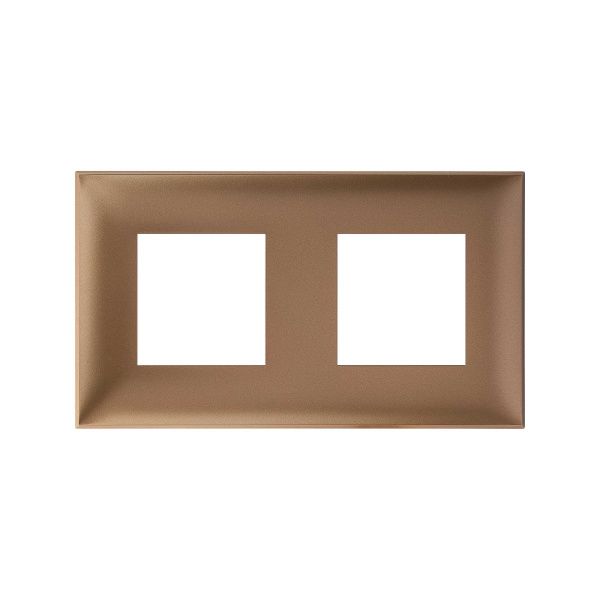 Рамка 2 поста (4 мод.), Avanti, золотистый жемчуг Рамка 2 поста (4 мод.), Avanti, золотистый жемчуг