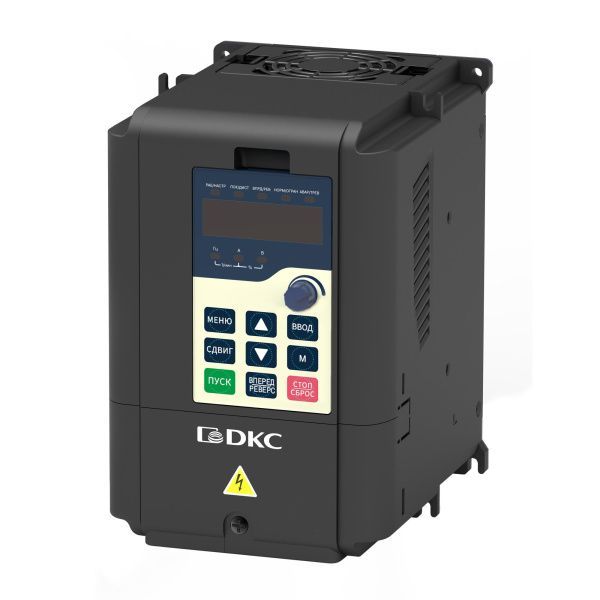 Преобразователь частоты, 3ф. питание 380В, выходная мощность 2,2 кВт, встроенный тормозной прерыватель и ЭМС фильтр Преобразователь частоты, 3ф. питание 380В, выходная мощность 2,2 кВт, встроенный тормозной прерыватель и ЭМС фильтр