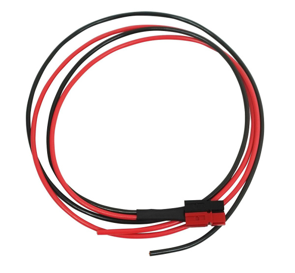 Разъем с кабелем для подключения АБ длиной 1 м, сечением 2,5 мм² Разъем с кабелем для подключения АБ длиной 1 м, сечением 2,5 мм²