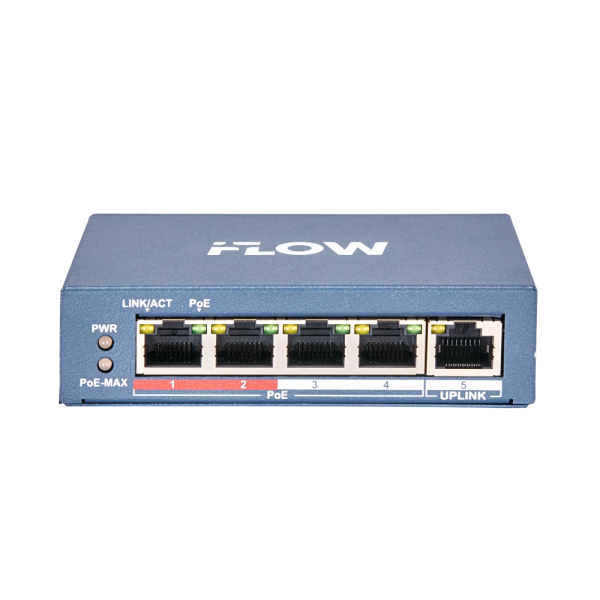 Неуправляемый коммутатор F-SW-EU205POE-V Неуправляемый коммутатор F-SW-EU205POE-V