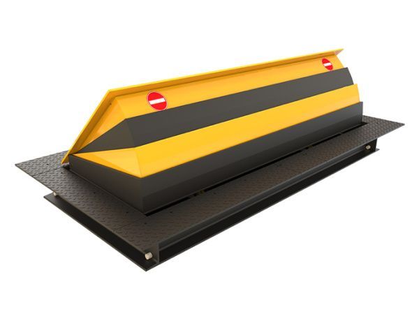 Блокиратор дорожный серии TRB для поверхностного монтажа с двумя гидроцилиндрами, длина 5500, высота 600 мм Блокиратор дорожный серии TRB для поверхностного монтажа с двумя гидроцилиндрами, длина 5500, высота 600 мм