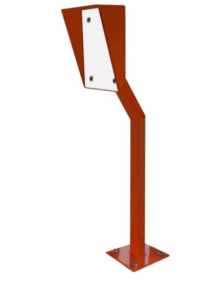 Стойка для считывателя Аякс 300х400 мм, оранжевая, лайт, наклонная Стойка для считывателя Аякс 300х400 мм, оранжевая, лайт, наклонная