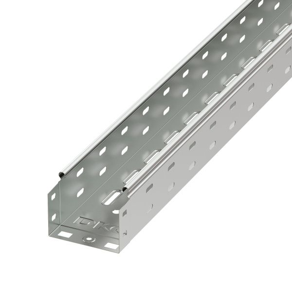 Лоток перфорированный 100х100 L 2000, цинк-ламельный Лоток перфорированный 100х100 L 2000, цинк-ламельный