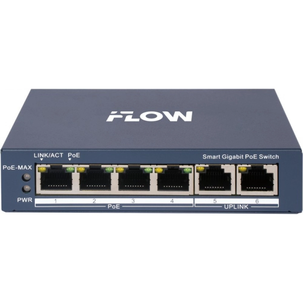 Смарт-управляемый коммутатор F-SW-EM206POE-VM Смарт-управляемый коммутатор F-SW-EM206POE-VM