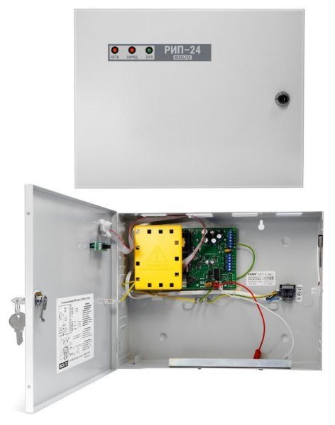 Резервированный источник питания Болид РИП-24 исп.11 (РИП-24-3/7М4-Р) Резервированный источник питания Болид РИП-24 исп.11 (РИП-24-3/7М4-Р)