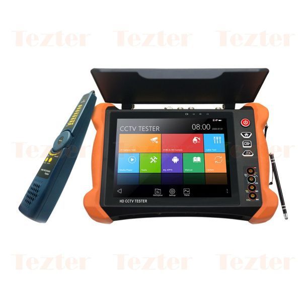 TIP-HOL-MT-8 Универсальный 8-дюймовый сенсорный монитор-тестер AHD/CVI/TVI/CVBS/SDI и IP-видеосистем TIP-HOL-MT-8 Универсальный 8-дюймовый сенсорный монитор-тестер AHD/CVI/TVI/CVBS/SDI и IP-видеосистем