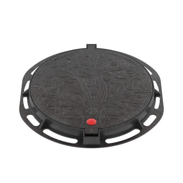 Люк ВЧШГ тип B125 по ГОСТ 3634-2019, с запорным устройством Люк ВЧШГ тип B125 по ГОСТ 3634-2019, с запорным устройством