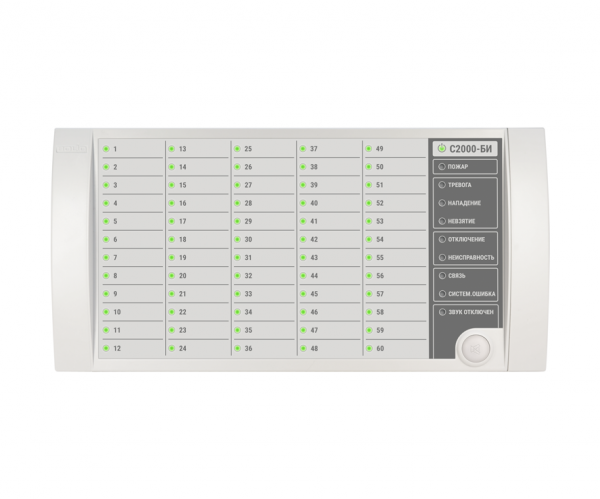 Блок индикации С2000-БИ в.3.хх Блок индикации С2000-БИ в.3.хх