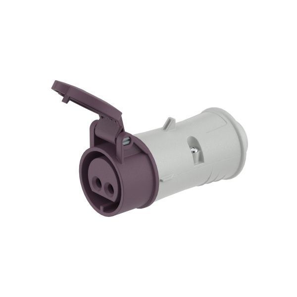 Розетка кабельная CS IP44 16A 2P 25В Розетка кабельная CS IP44 16A 2P 25В