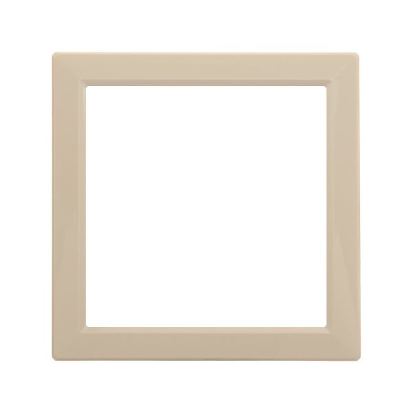 Декоративная вставка для металлических рамок 1 пост (2 мод.), Avanti, бежевая Декоративная вставка для металлических рамок 1 пост (2 мод.), Avanti, бежевая
